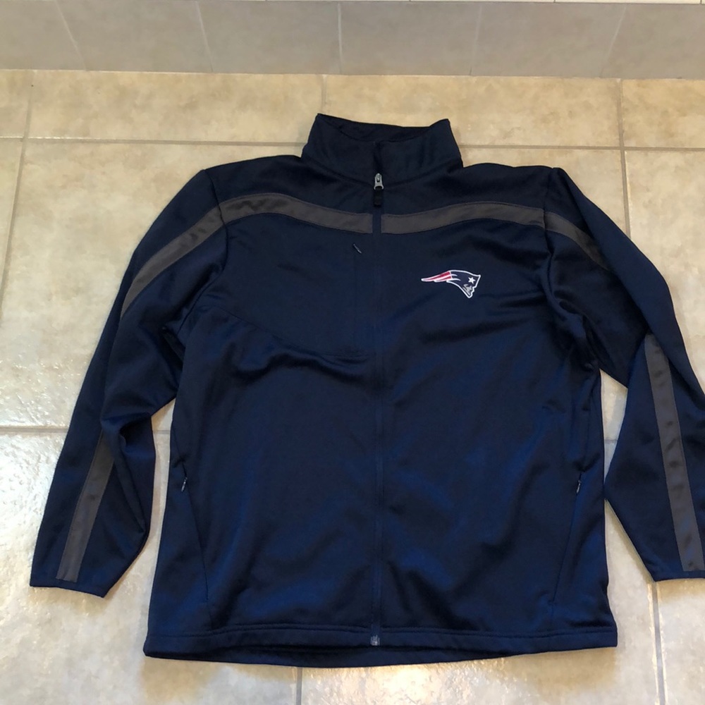 EUC. Antigua New England Patriots Full Zip Jacket.